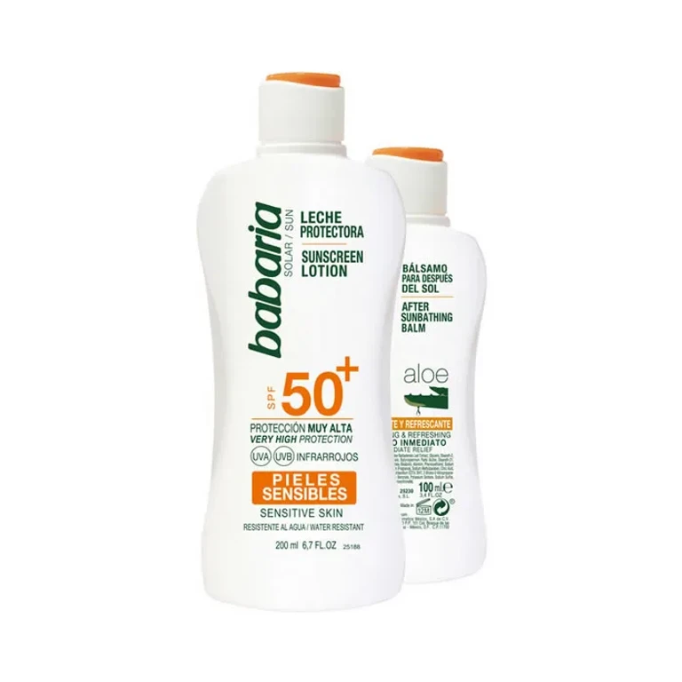 Sun Sunscreen Cream Spf50 Plus 200ml Set of 2 Pieces