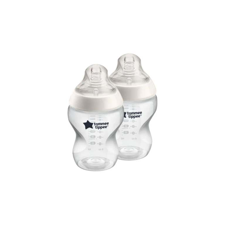Natural Start Anti-Colic Slow Flow Bottle 0months+ 2× 260ml
