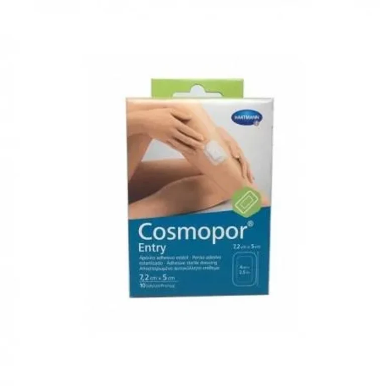 Cosmopor Entry adhesive dressing 7.2 x 5 cm Hartmann