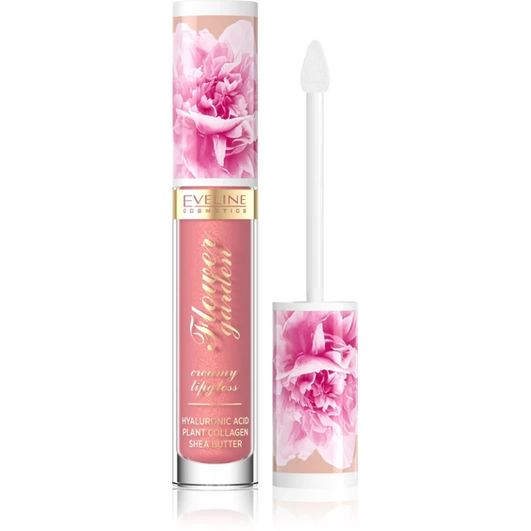 Flower Garden Cream Lip Gloss With Hyaluronic Acid Color 02 Sweet Daisy 4.5 Ml