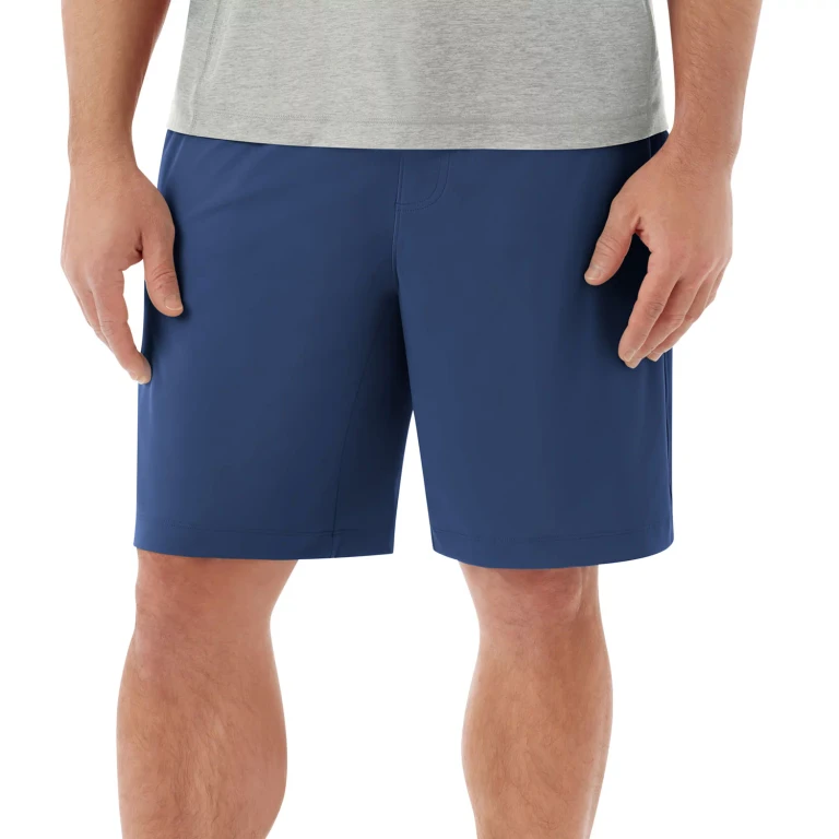 Dynamic Knit Active Short - Blue S:- Blue, S