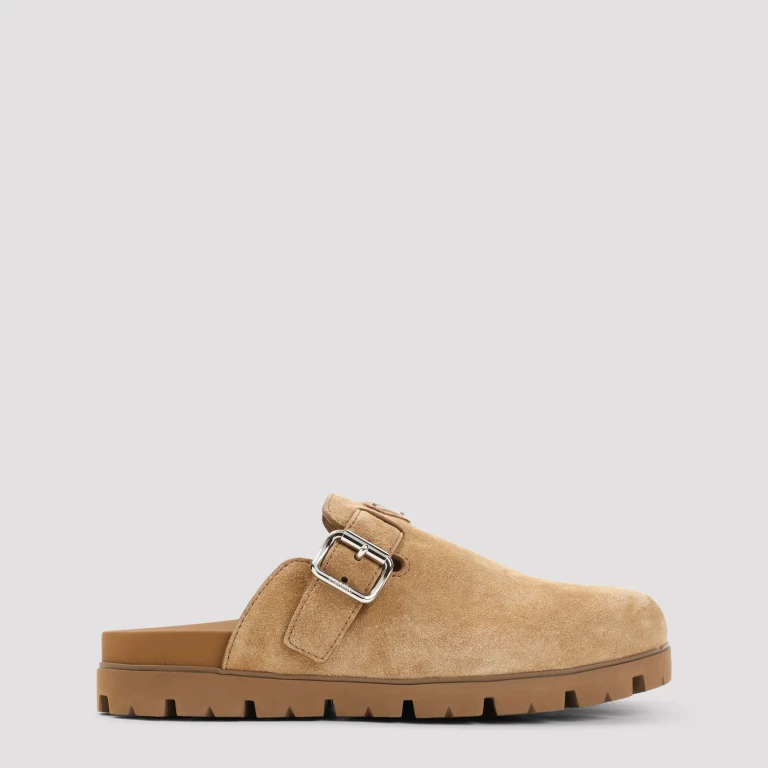 Suede Sabot