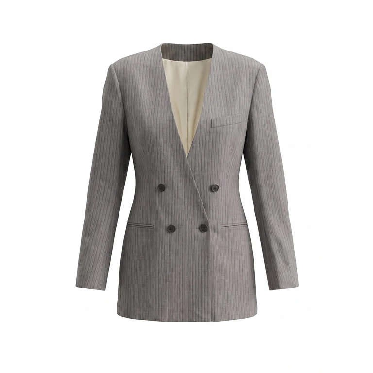 Double-Breasted Blazer