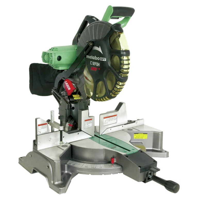 C12FDHS 15 Amp Dual Bevel 12 in. Corded Miter Saw with Laser Guide