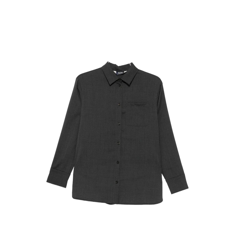 Button-up Chest-pocket Shirt