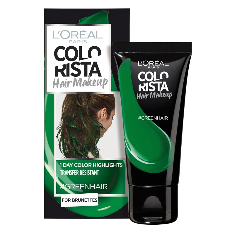 L'Oreal Paris Colorista Makeup Semi-Permanent Hair Dye Verde 30 ml