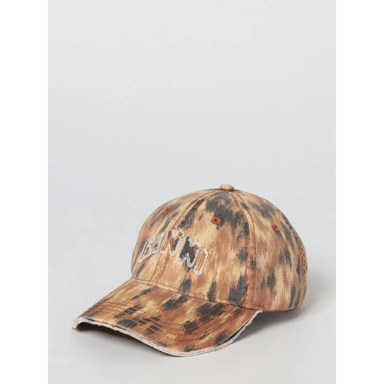 Animal-Print Cap aus Bio-Baumwolle
