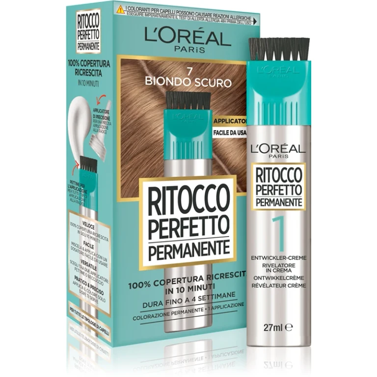 L'oreal perfect permanent touch up 7 dark blonde