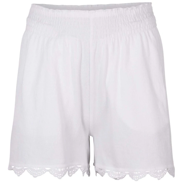 Ladies Smocked Casual Short - Women's