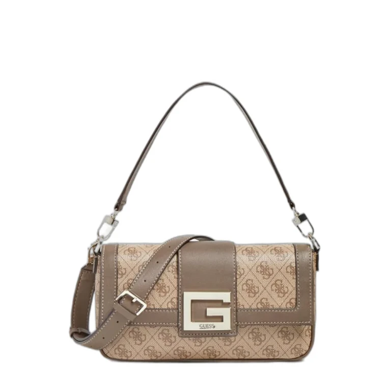 , Brightside, polyurethane, fabric bag, 4G logo, milk, women
