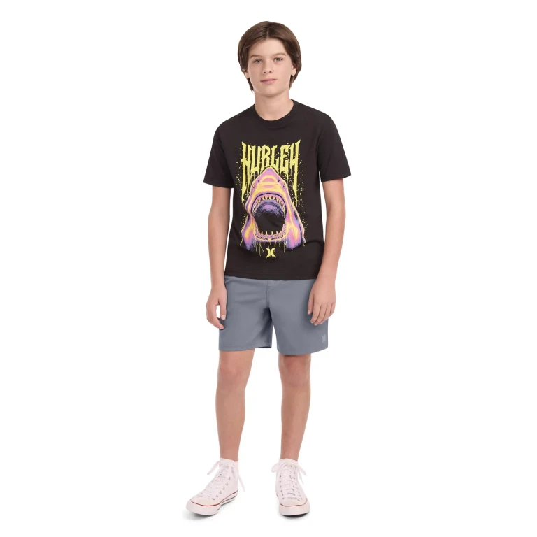 Hybrid Short Grey XXL 18/20:- Grey, XXL 18/20