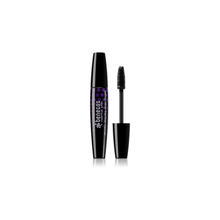 Natural Beauty Volumizing Mascara Long Lasting With Vitamin E Color Magic Black 10 Ml
