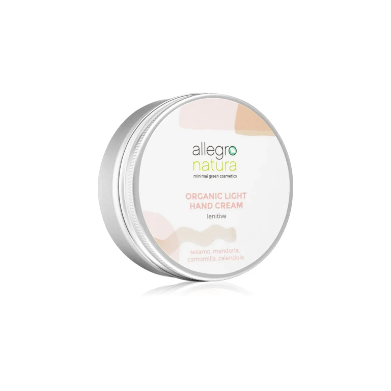 Organic Light Moisturizing Hand Cream 60ml