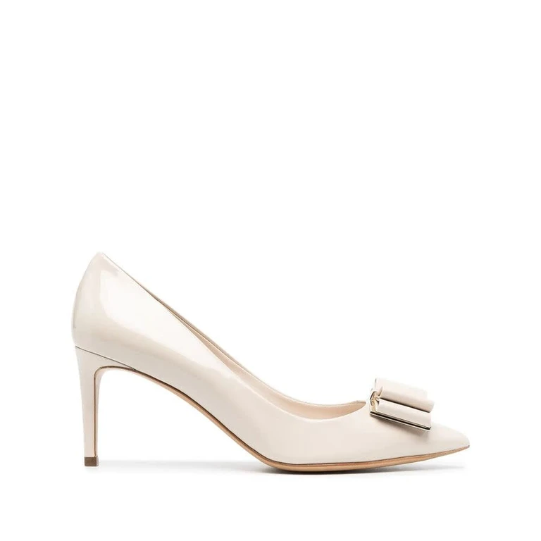 Vara Bow 70Mm Pumps, Size 4