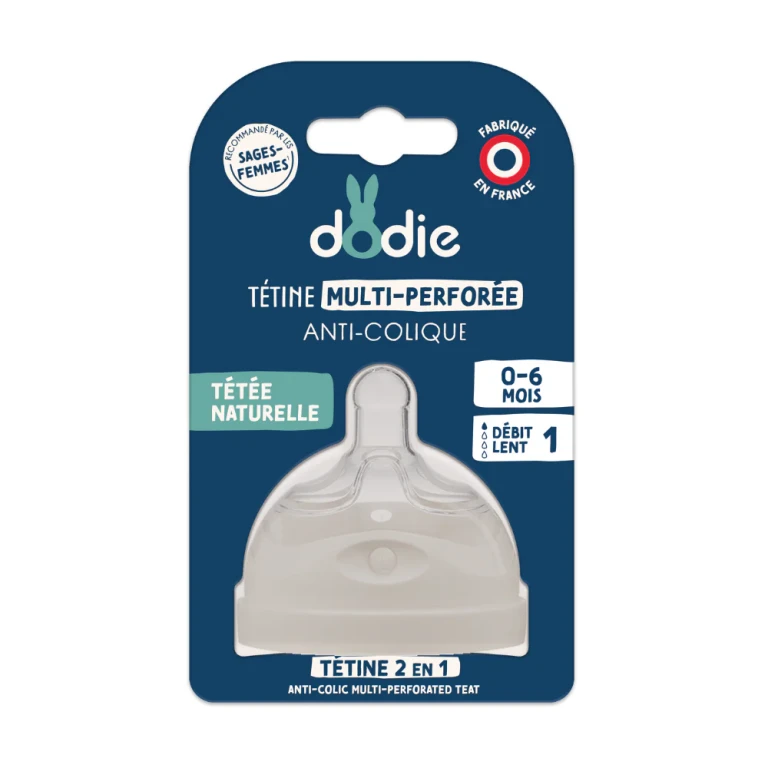 Multi-Perforated Teat - 0-6 months - Capacity 1