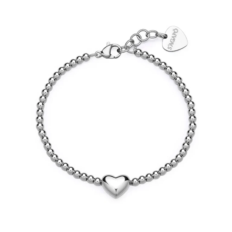 Women's Bracelet with Beads and Heart Stellar Sse39