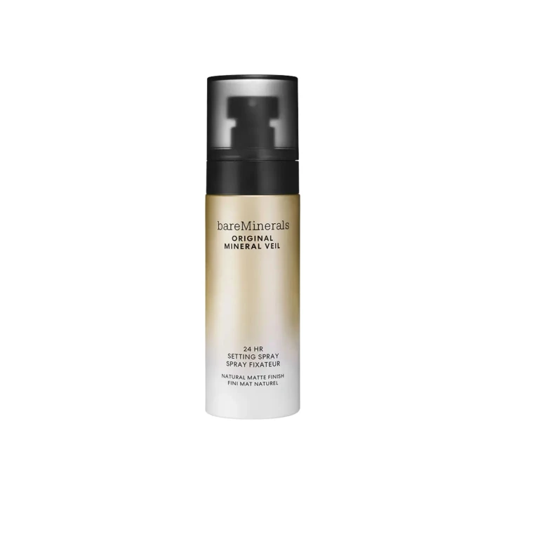 Natural matte setting spray Bareminerals Original Mineral Veil Spray 24 hours 100 ml