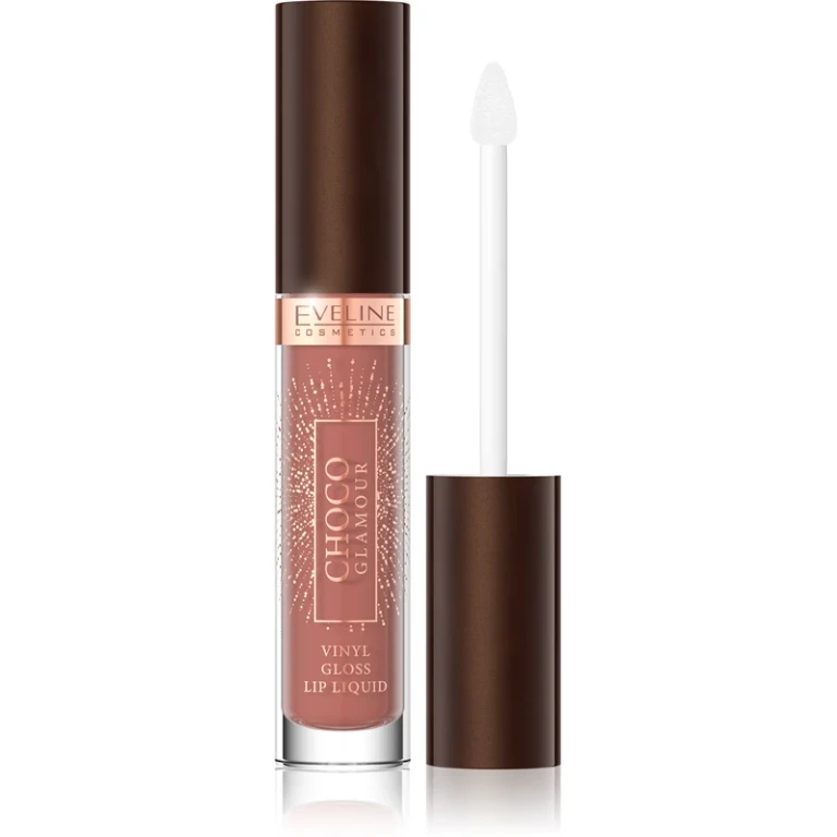 Chocolate Glamour Moisturizing Glossy Lipstick Color 01 Ruby Chocolate 4.5 Ml