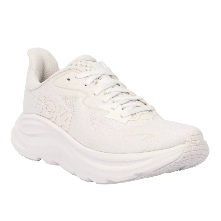 Women's Clifton 10 Sneaker - White / White 10.5:- 10.5, White/White