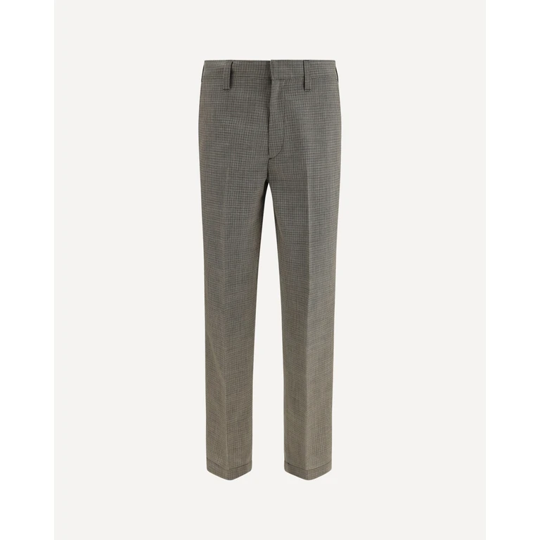 Tailored wool Trousers Male 52