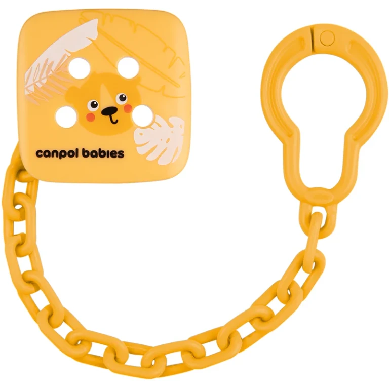 BabiesBoo Soothers Holder Pacifier Chain Gepard