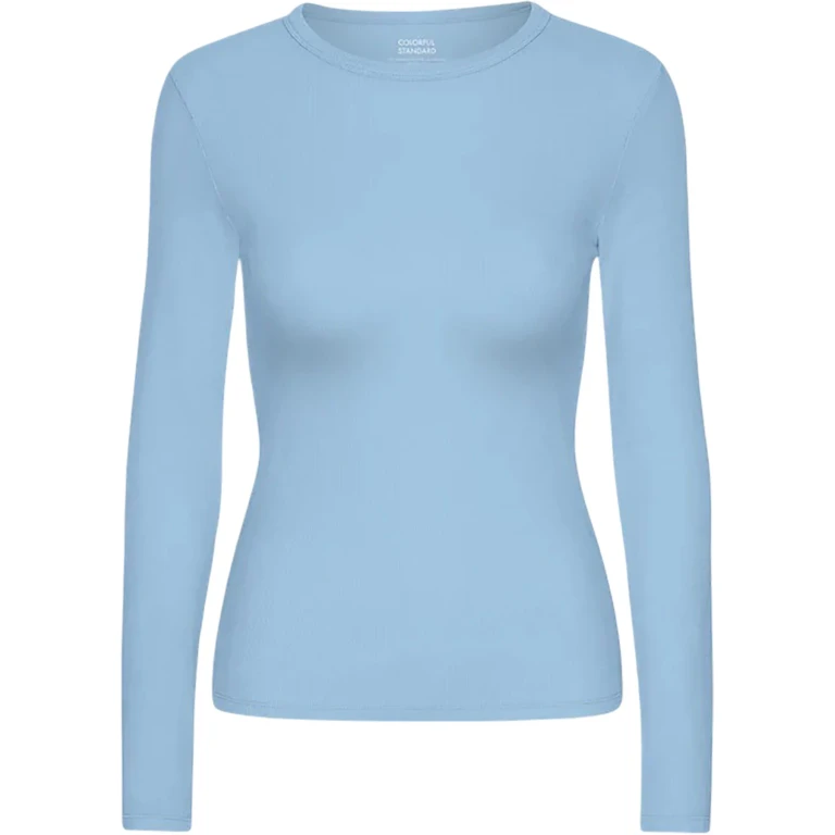 Organic Rib Long Sleeve T-Shirt - Women's