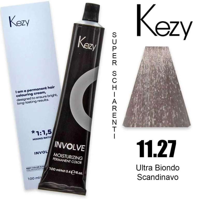 includes color 100 ml ultra Scandinavian blonde 11.27
