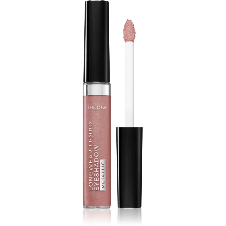 The One Metallic Liquid Eyeshadow Peach Pink 5ml