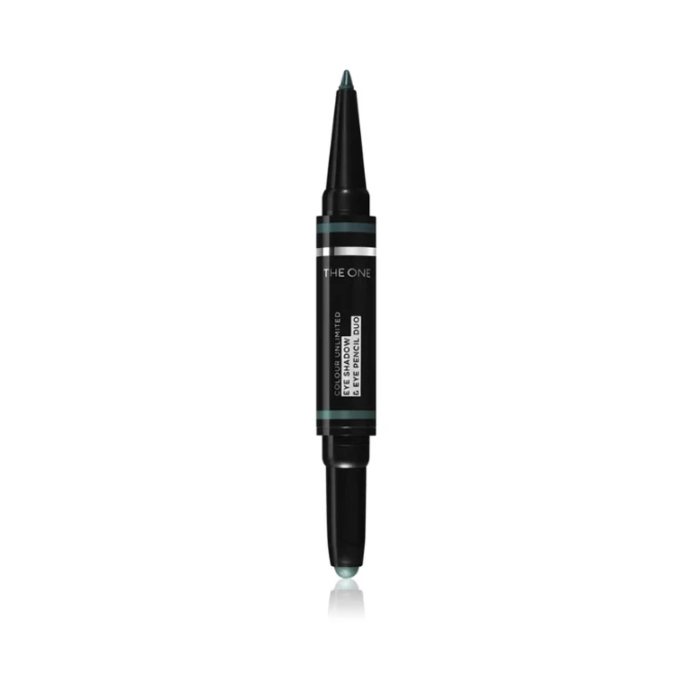 The One Colour Unlimited 2-in-1 eyeshadow and eye pencil in Emerald Green, 1.2 g
