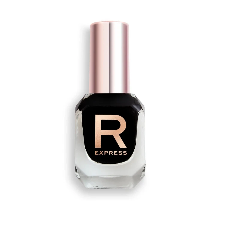 Makeup Revolution Express Nail Polish Midnight Black 10 ml