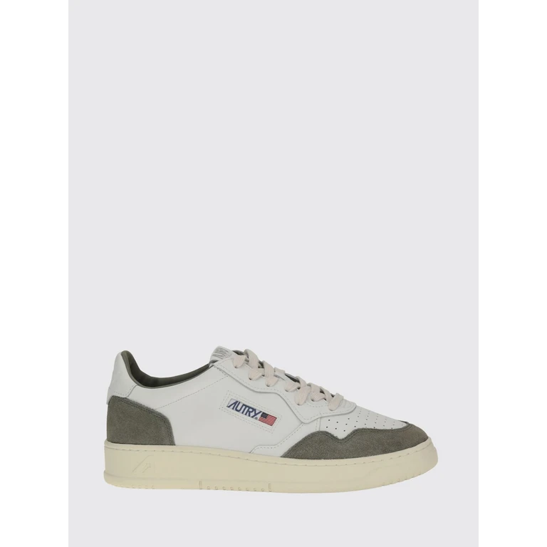 Medalist Low Two-Tone Calfskin and Suede Trainers (AULMFT21)