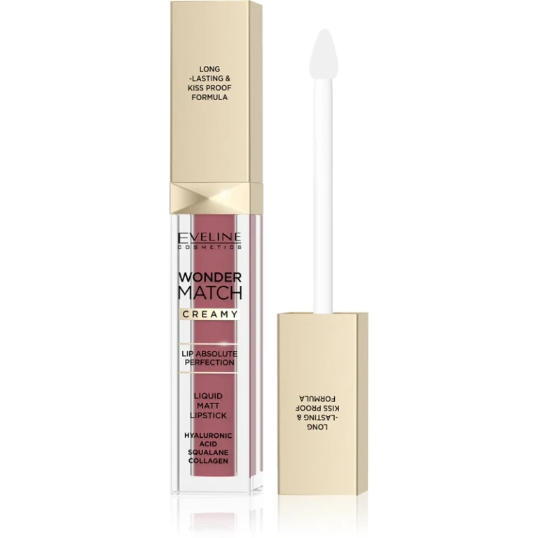 Wonder Match Liquid Lipstick Matte Long Lasting With Hyaluronic Acid Color 08 Cashmere Rose 6.8 Ml