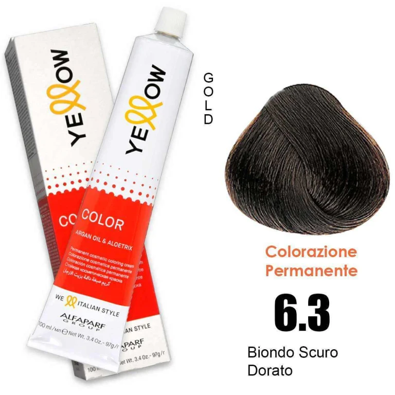 Yellow Color Permanent 6.3 100Ml