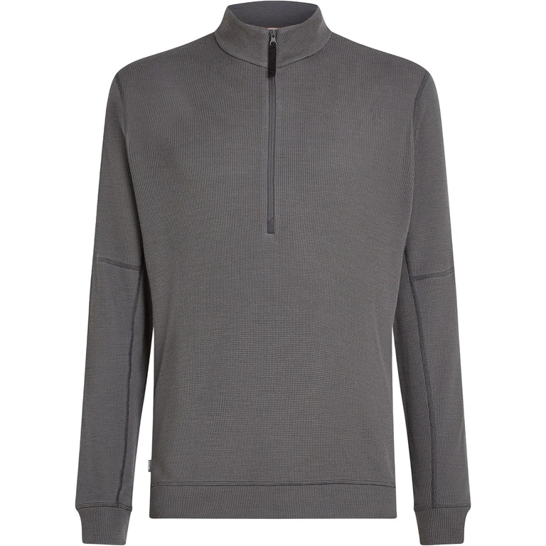 Merino 260 Waffle Knit Wander Long Sleeve Half Zip Top - Men's