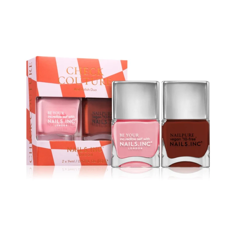 Check Couture Nail Polish Set Harrington Gardens Nail Polish 14ml + Model Behaviour Nail Polish 14ml