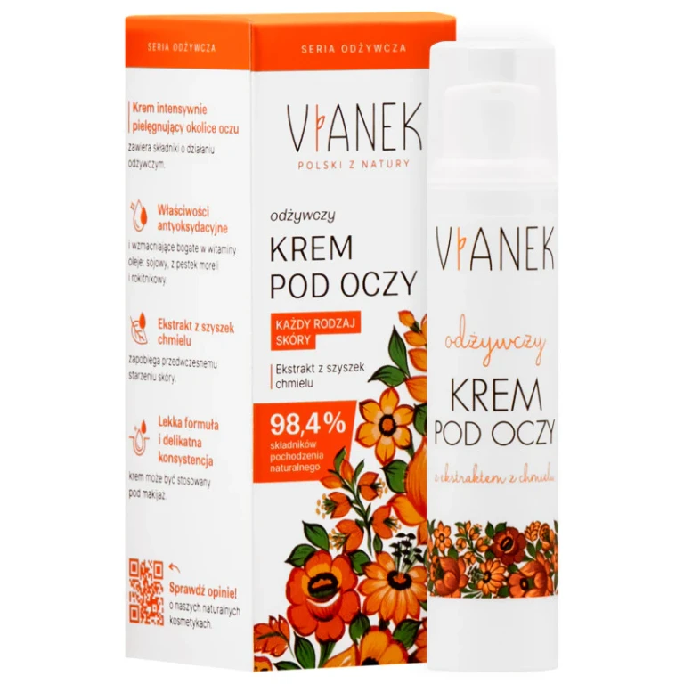 Nourishing eye contour cream Vianek 15 ml