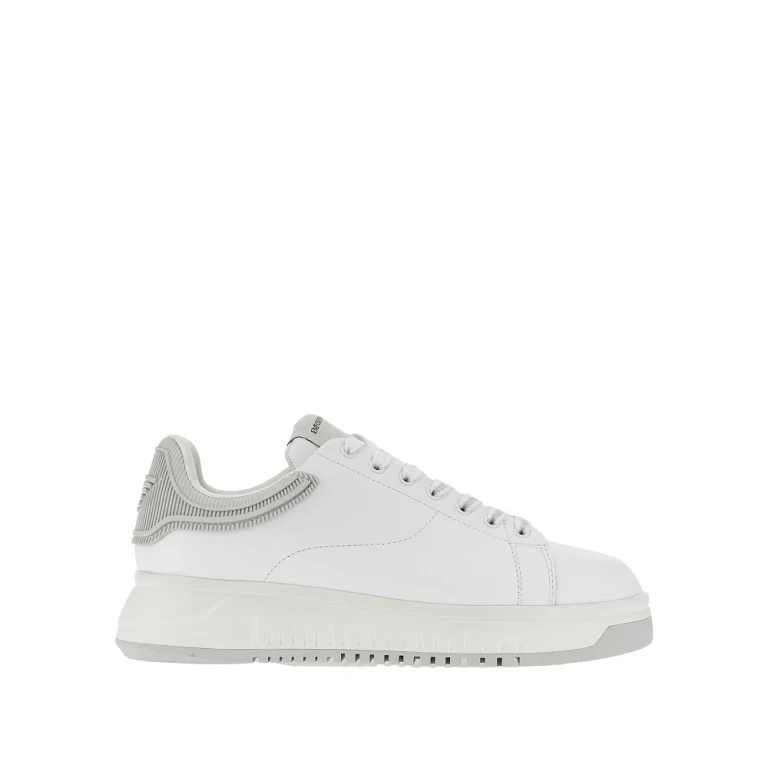 Leather sneakers with Eagle logo Man 6