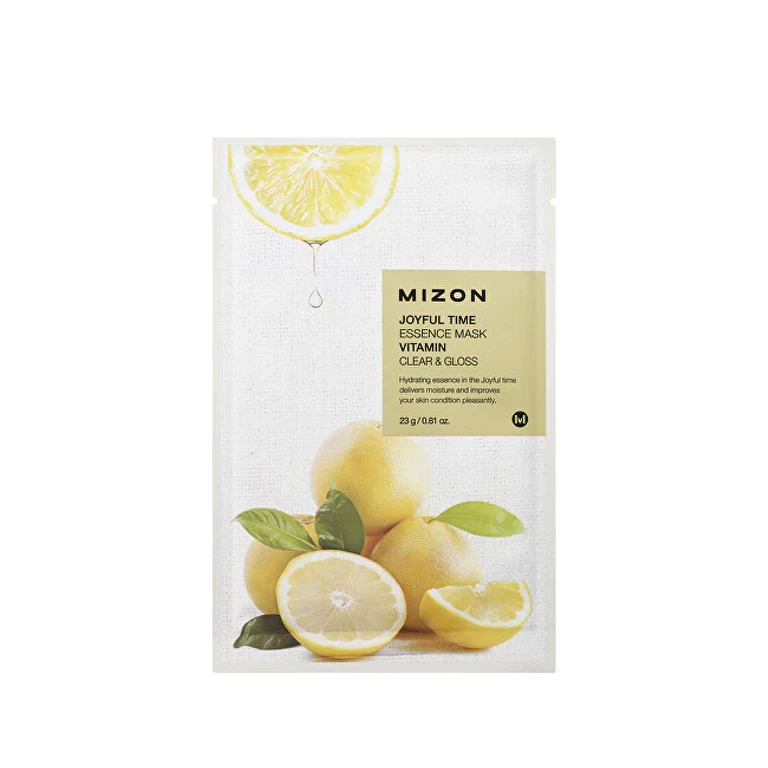 3D Face Mask With Vitamin C For Radiance And Vitality Joyful Time (Essence Mask Vitamin) 23 G