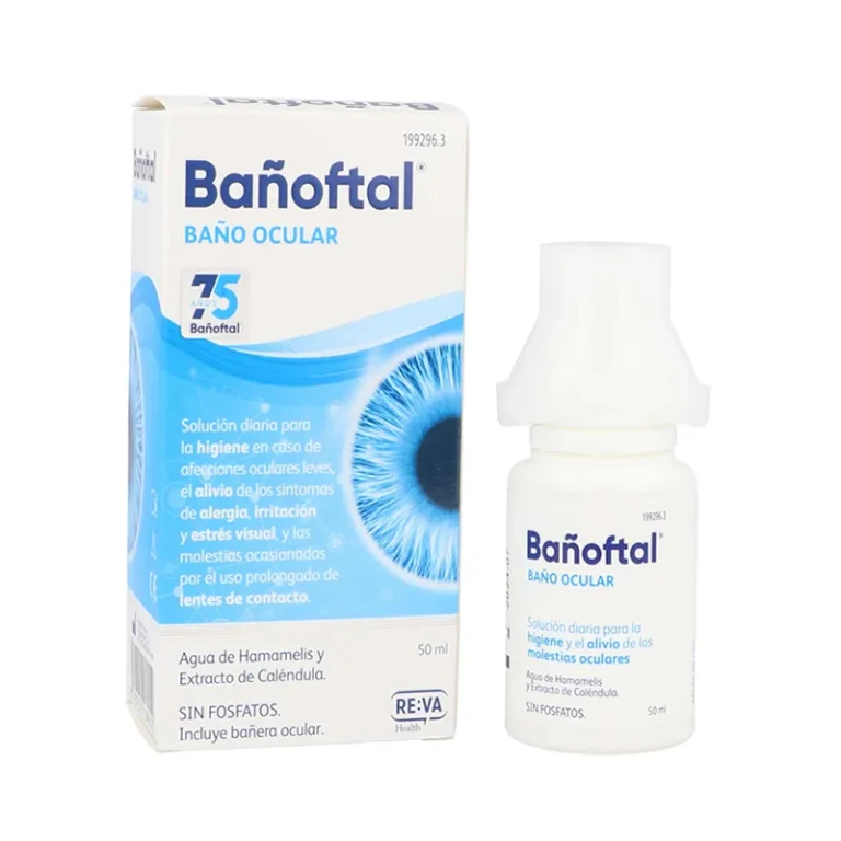 Eye lubricant base Bañoftal 10 ml