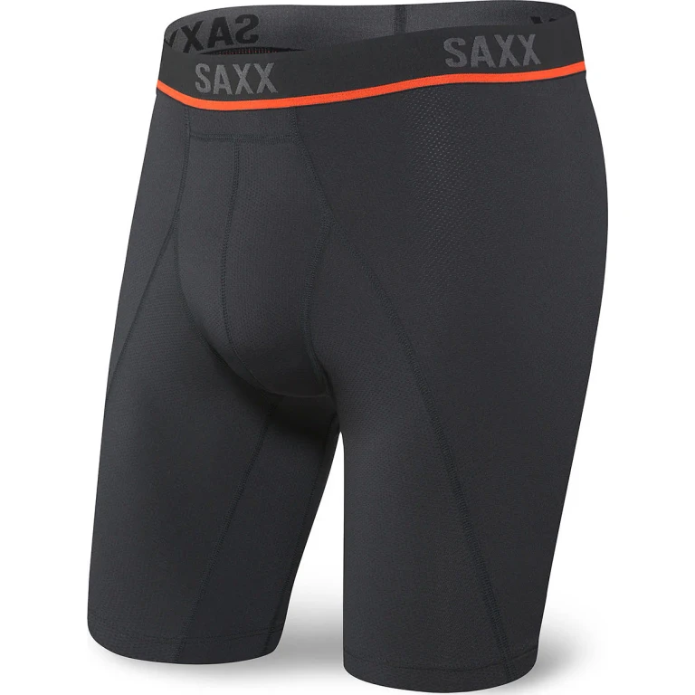 Kinetic Light-Compression Mesh Long Boxer Brief - Men's