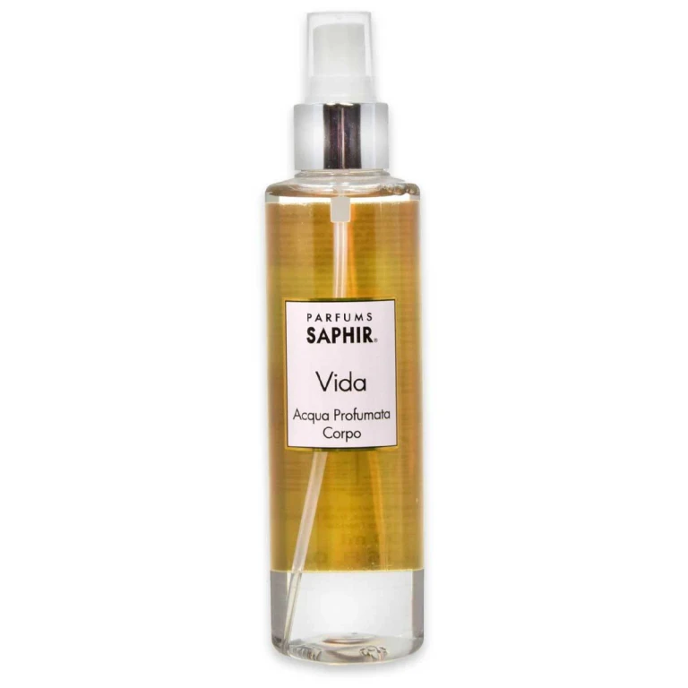Frasco 200 ml body spray saphir life