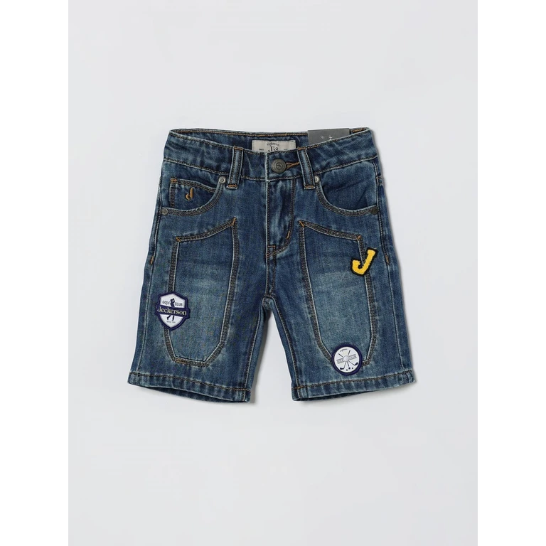 Cotton Denim Shorts with Patch (JB5667PS26RE068)