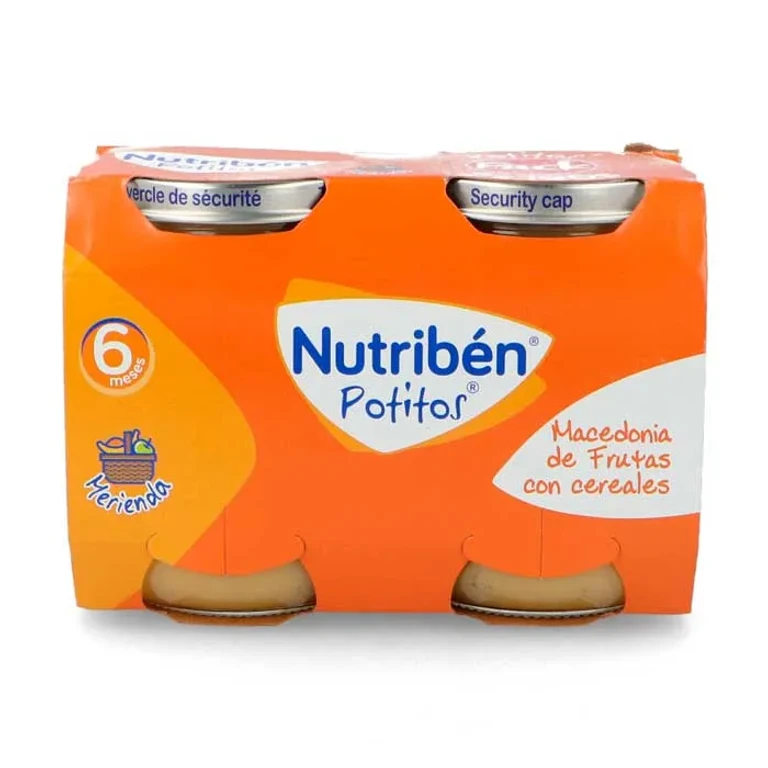 Nutribén Fruit and Cereal Puree 2x190g