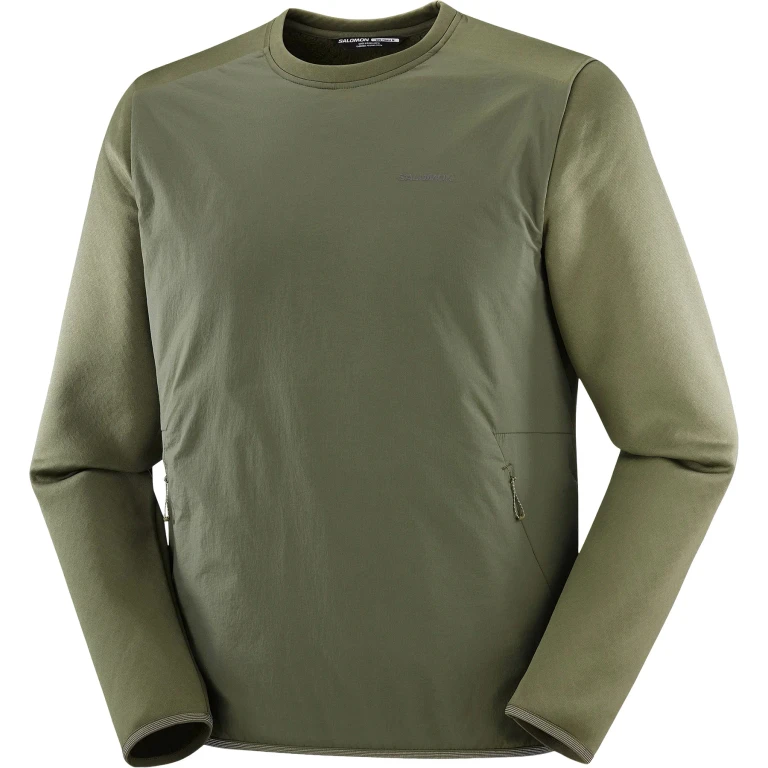 Outline Warm Hybrid Crewneck Pullover - Men's