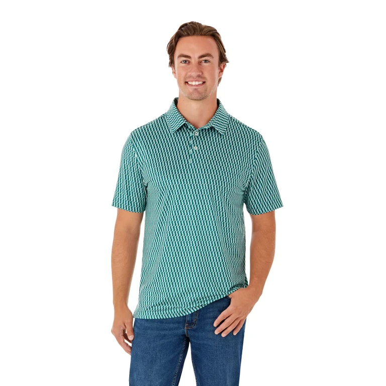 Pattern Polo Green XS:- Green, XS