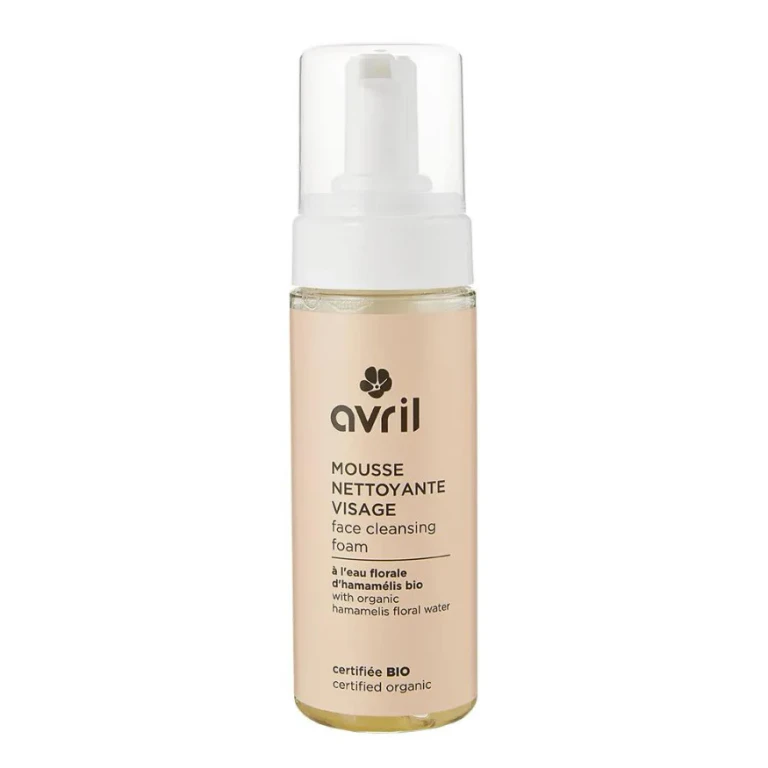 Facial cleansing mousse with Organic Hamamelis Florabile Water 150ml