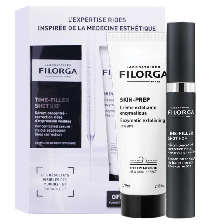 Time-Filler 5XP Set Wrinkle Correction Serum + Skin-Exfoliating CreamPrep
