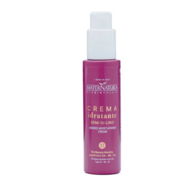 Moisturizing Cream for Curly Hair with Linseed, 100 ml