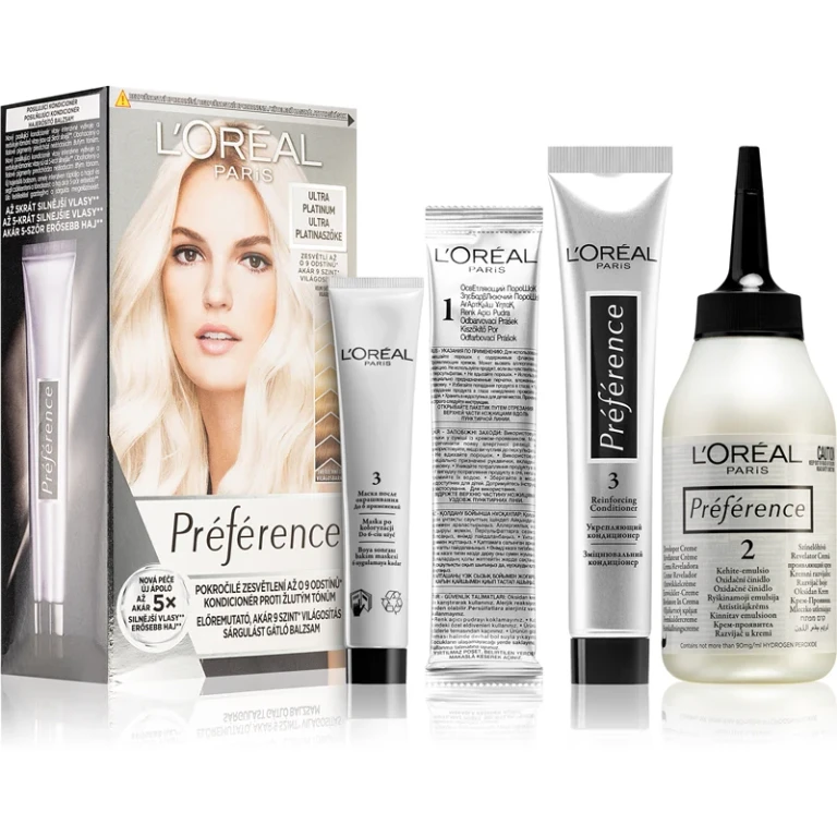 Lightening hair color preference Blondissimes - Shade: Ultra Platinum