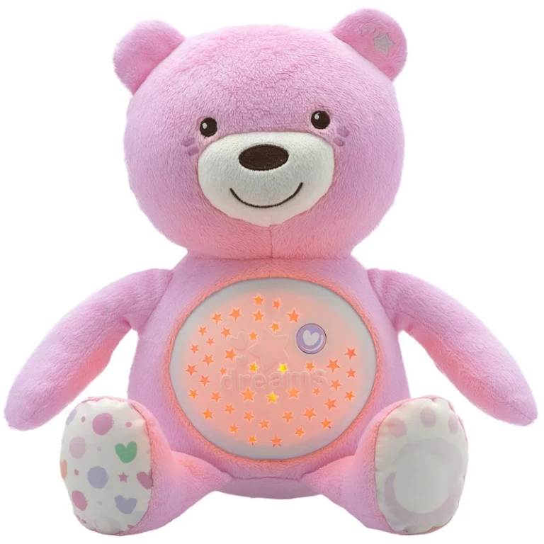 Baby Bear First Dreams Projector with Melody Pink 0m+